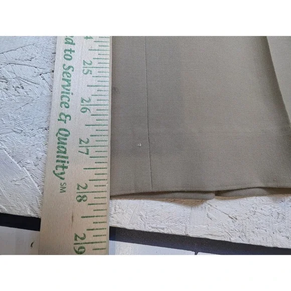 Austin Reed Regent Street Tan Suit - M Beige Blazer Pants READ‎ - Picture 9 of 9